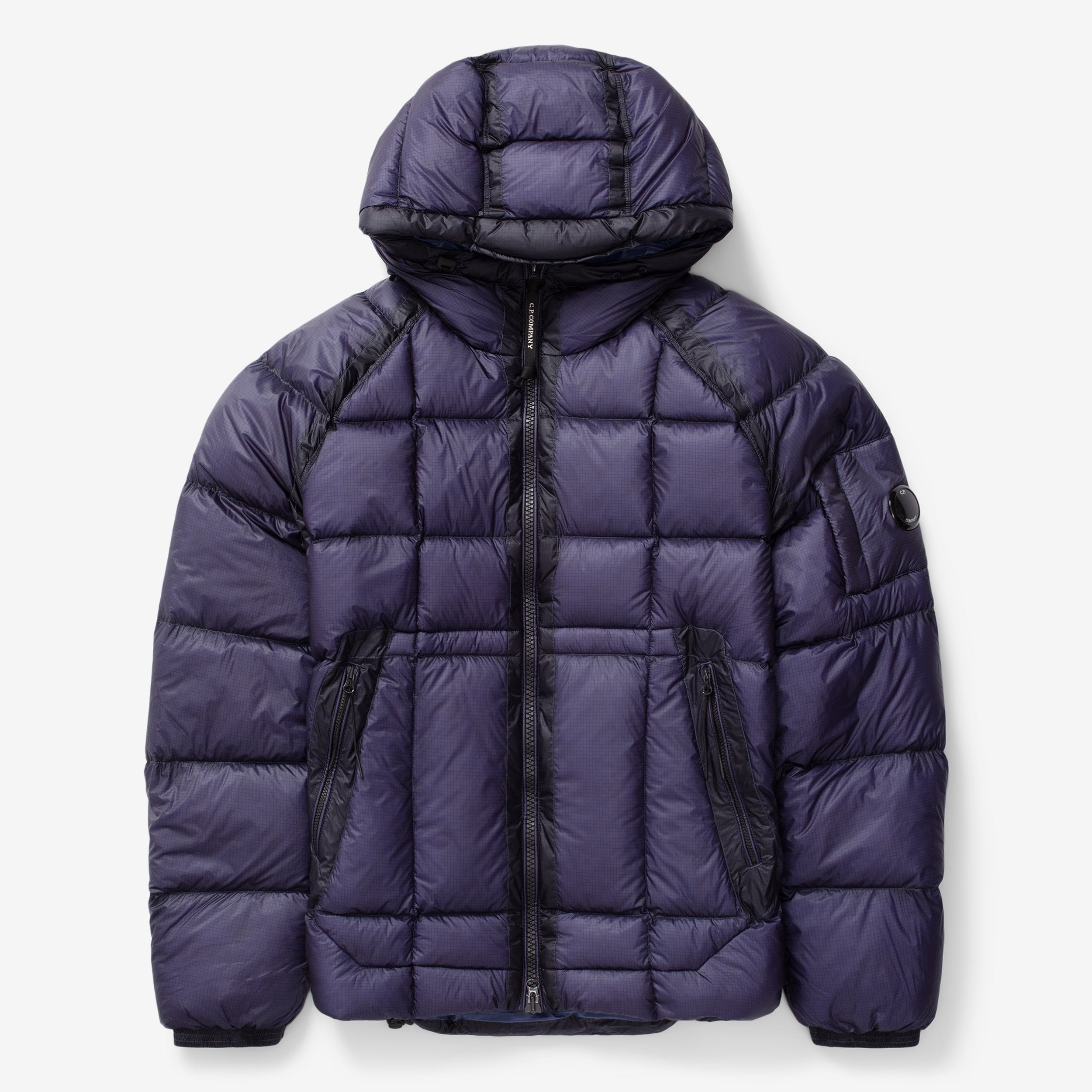 D.D. Shell Hooded Medium Down Jacket