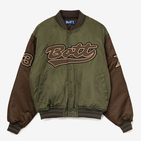 Nylon Varsity Jacket