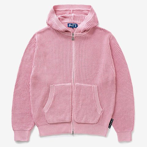 Knit Zip Hoodie