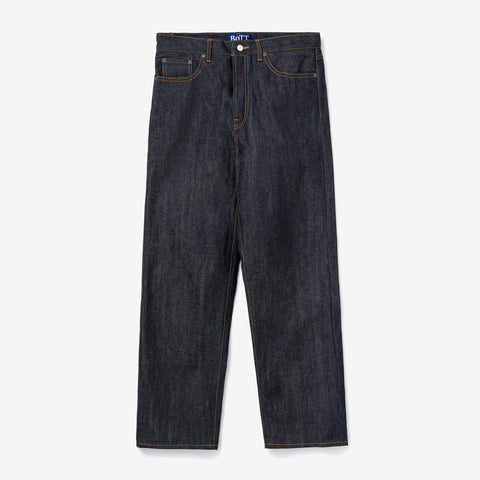 Loose-Fit Rigid Selvedge Denim