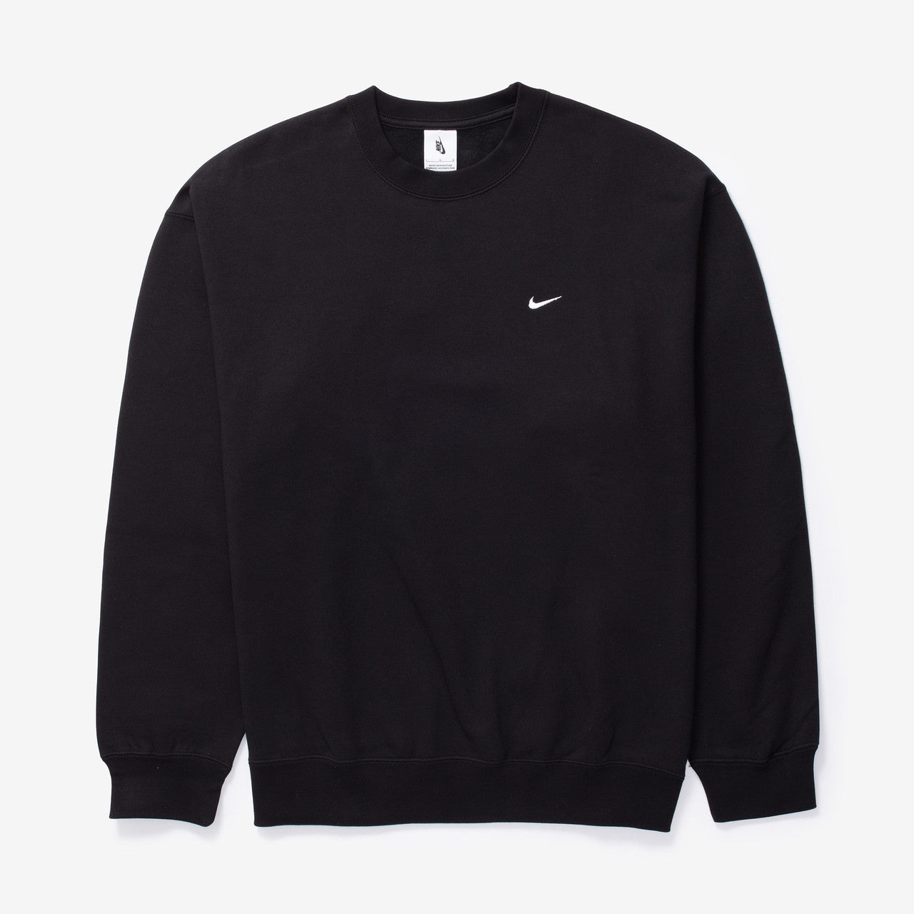 Solo Swoosh Fleece Crew | DX1361-010