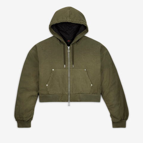 Wmns Hooded Canvas Jacket x Travis Scott | FD9113-325