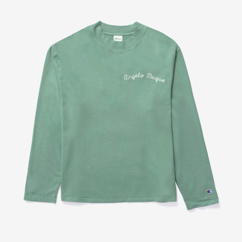 Vintage Dye LS Mock Neck Tee x Angelo Baque | GP204411-XAM8V