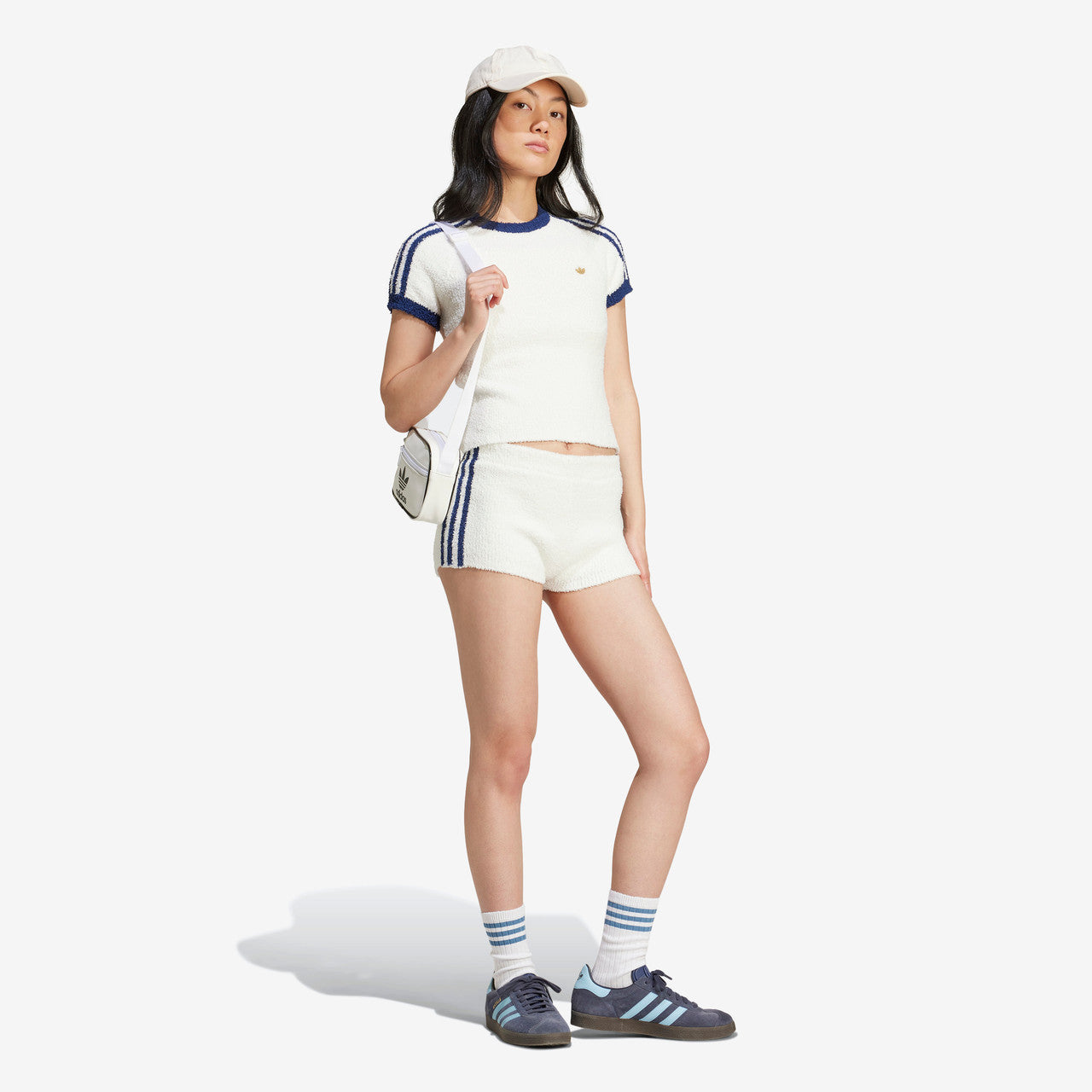 Wmns Premium Fully Fashioned Knit Shorts | IX0942