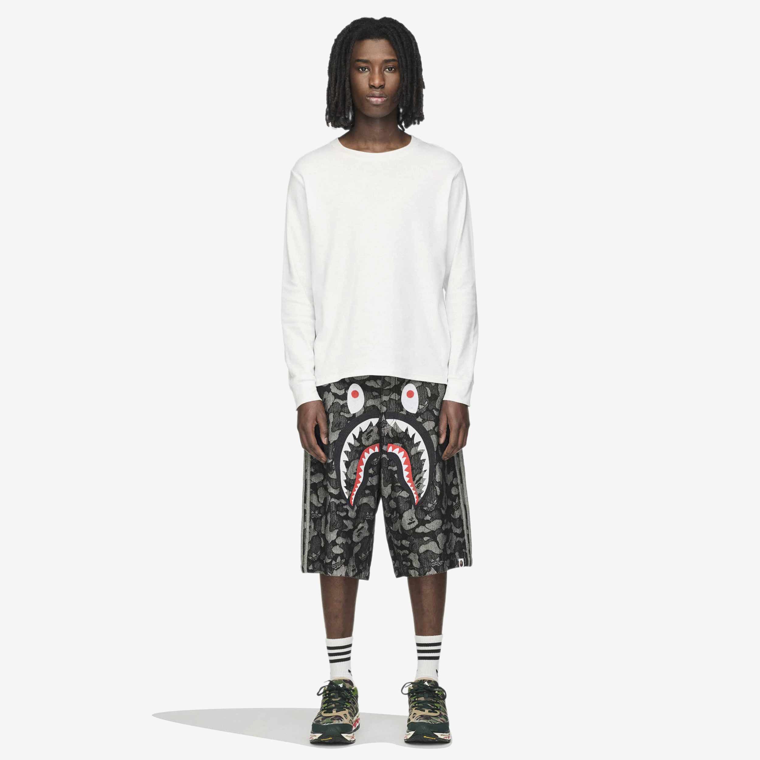 Shark Denim Jorts x BAPE