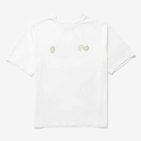Globe Short Sleeve Tee  | PMO201-WHI