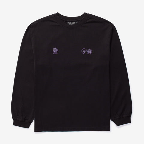Globe Logo Long Sleeve Tee | PMO2019-BLA