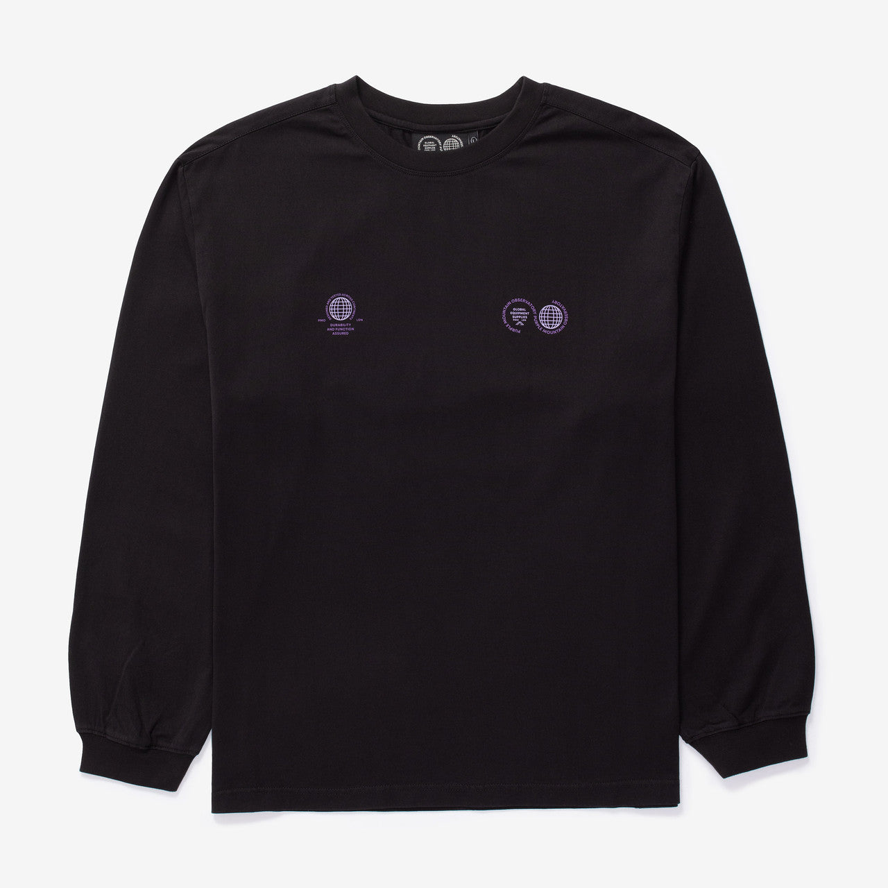 Globe Logo Long Sleeve Tee | PMO2019-BLA