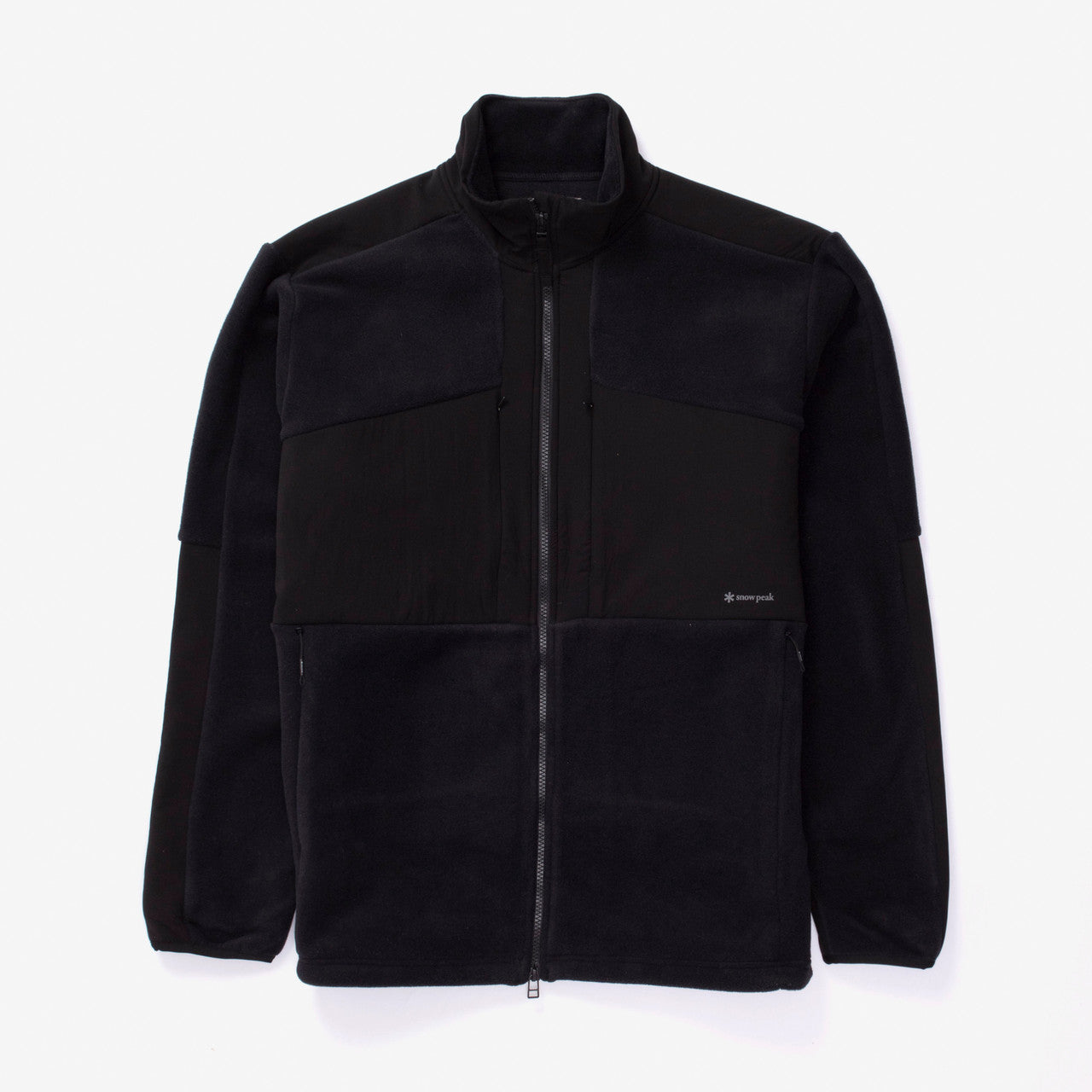 Double Face Fleece Jacket | SW-24AU007-BK