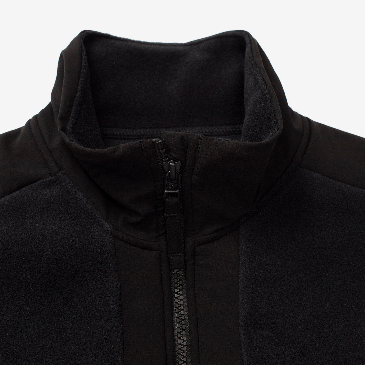 Double Face Fleece Jacket | SW-24AU007-BK