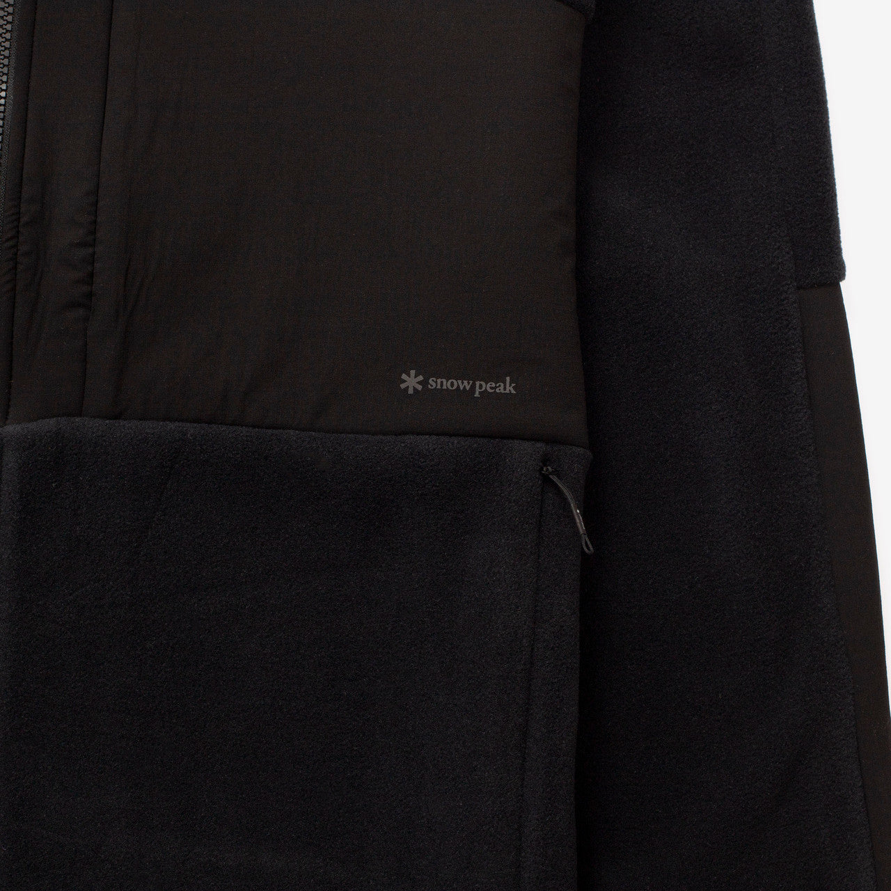 Double Face Fleece Jacket | SW-24AU007-BK