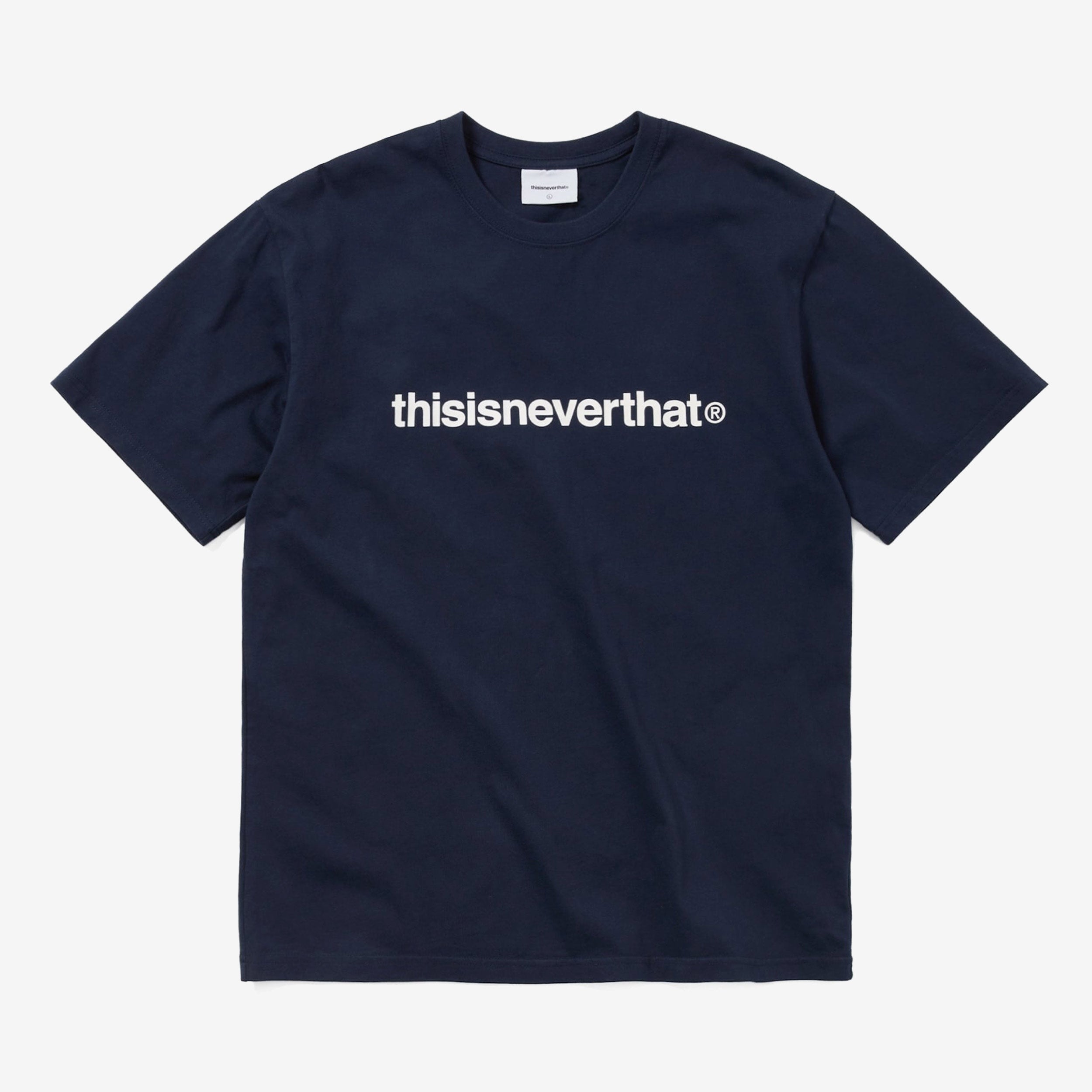 thisisneverthat T-Logo Tee - TN260TTSST01-NAVY | SNS - SNEAKERSNSTUFF