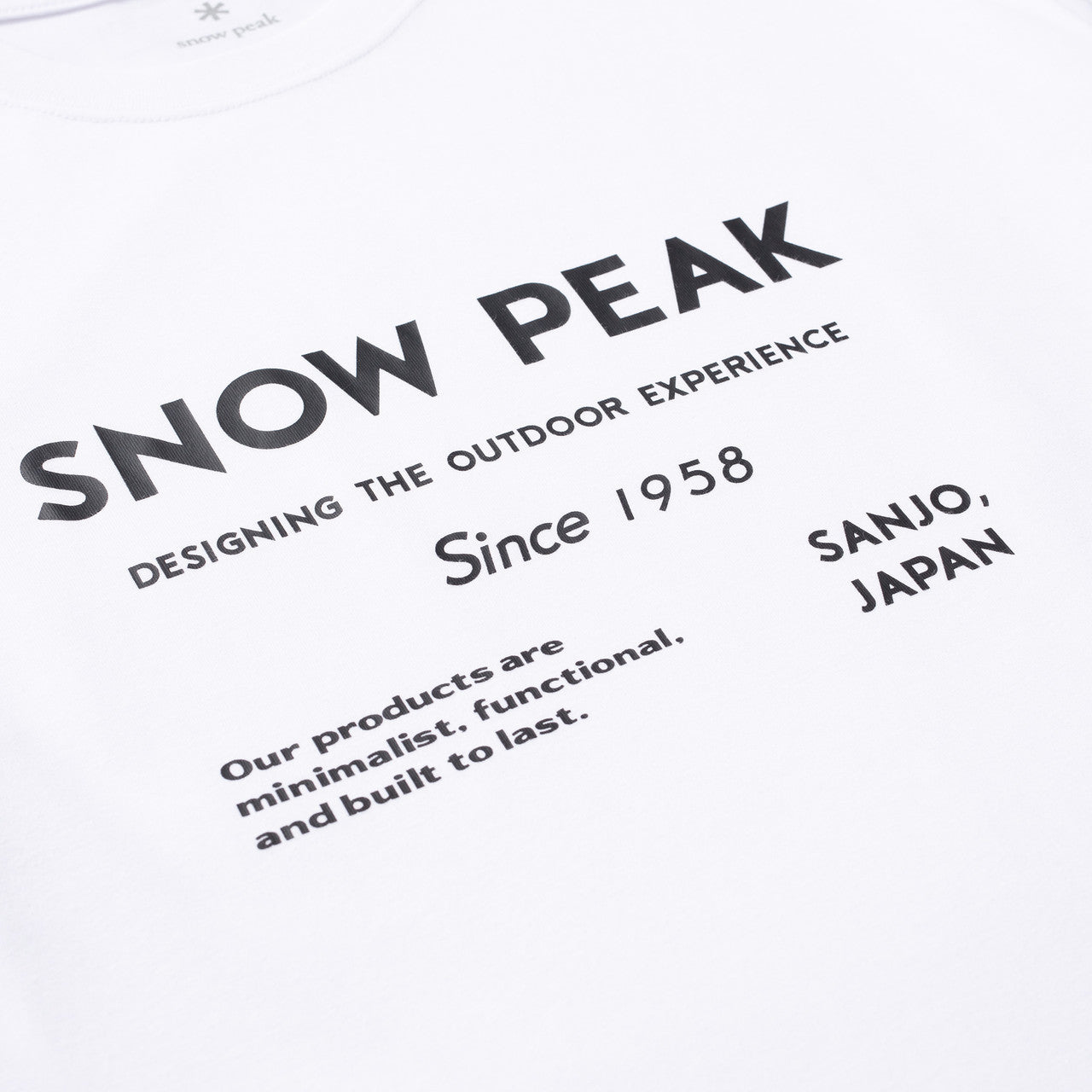 SP Typography T-Shirt | TS-24AU101-WH