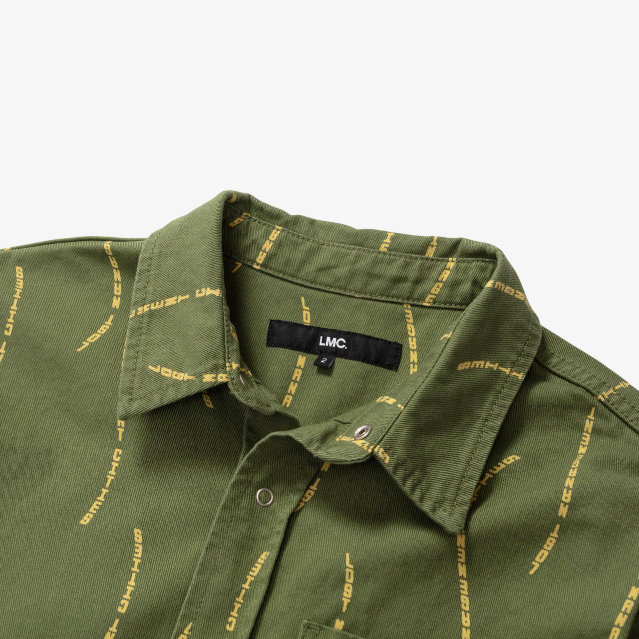 Wave Fn Washed Shirt | 0LM22FSH102GRN