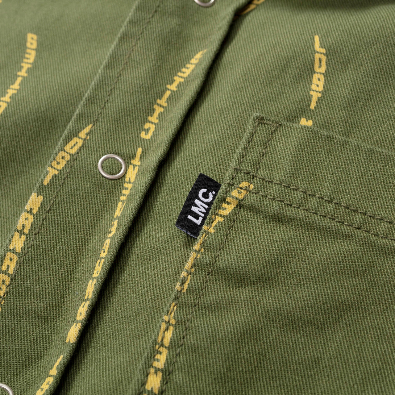 Wave Fn Washed Shirt | 0LM22FSH102GRN