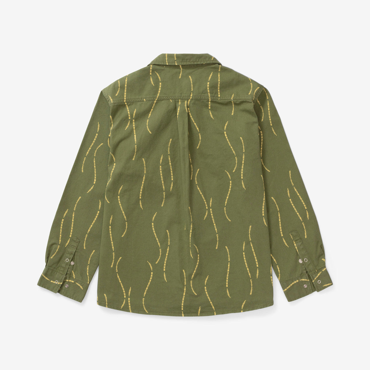 Wave Fn Washed Shirt | 0LM22FSH102GRN