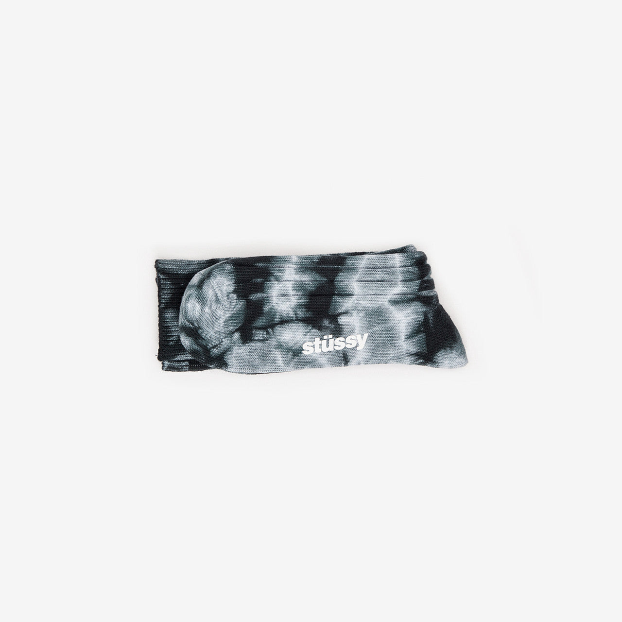 Dyed Ribbed Crew Socks | 138741-0008
