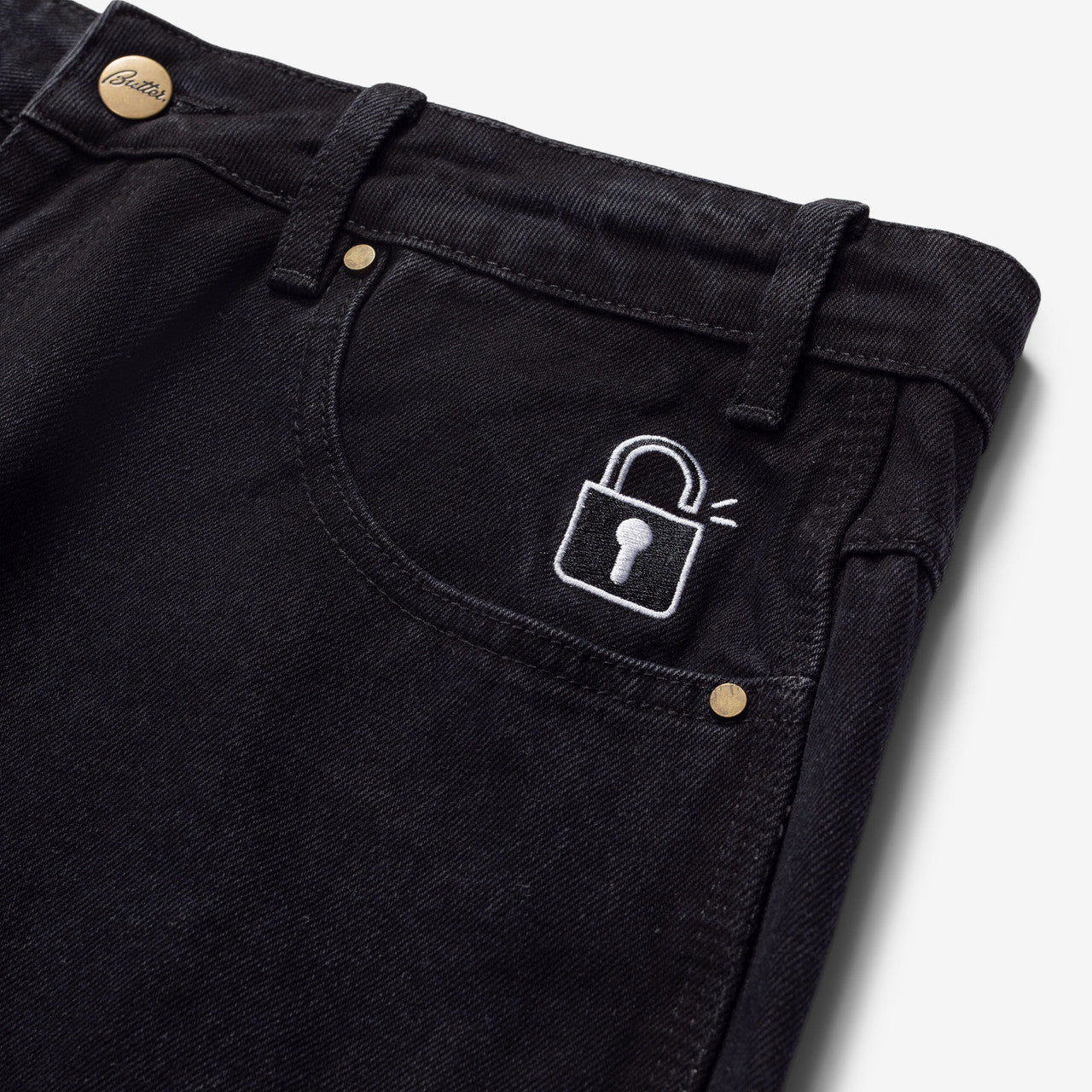 Lock Baggy Denim Jeans | BGQ32453030