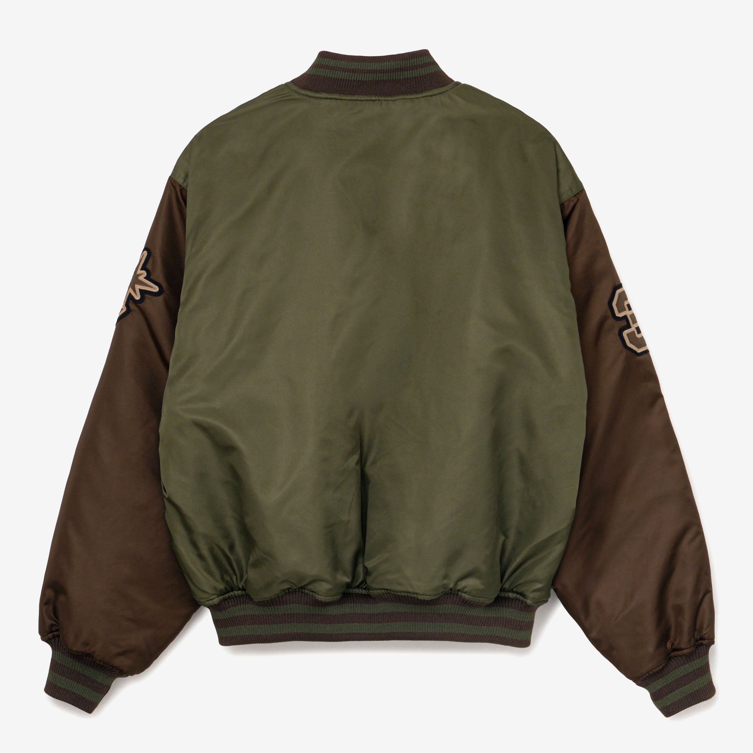 Nylon Varsity Jacket