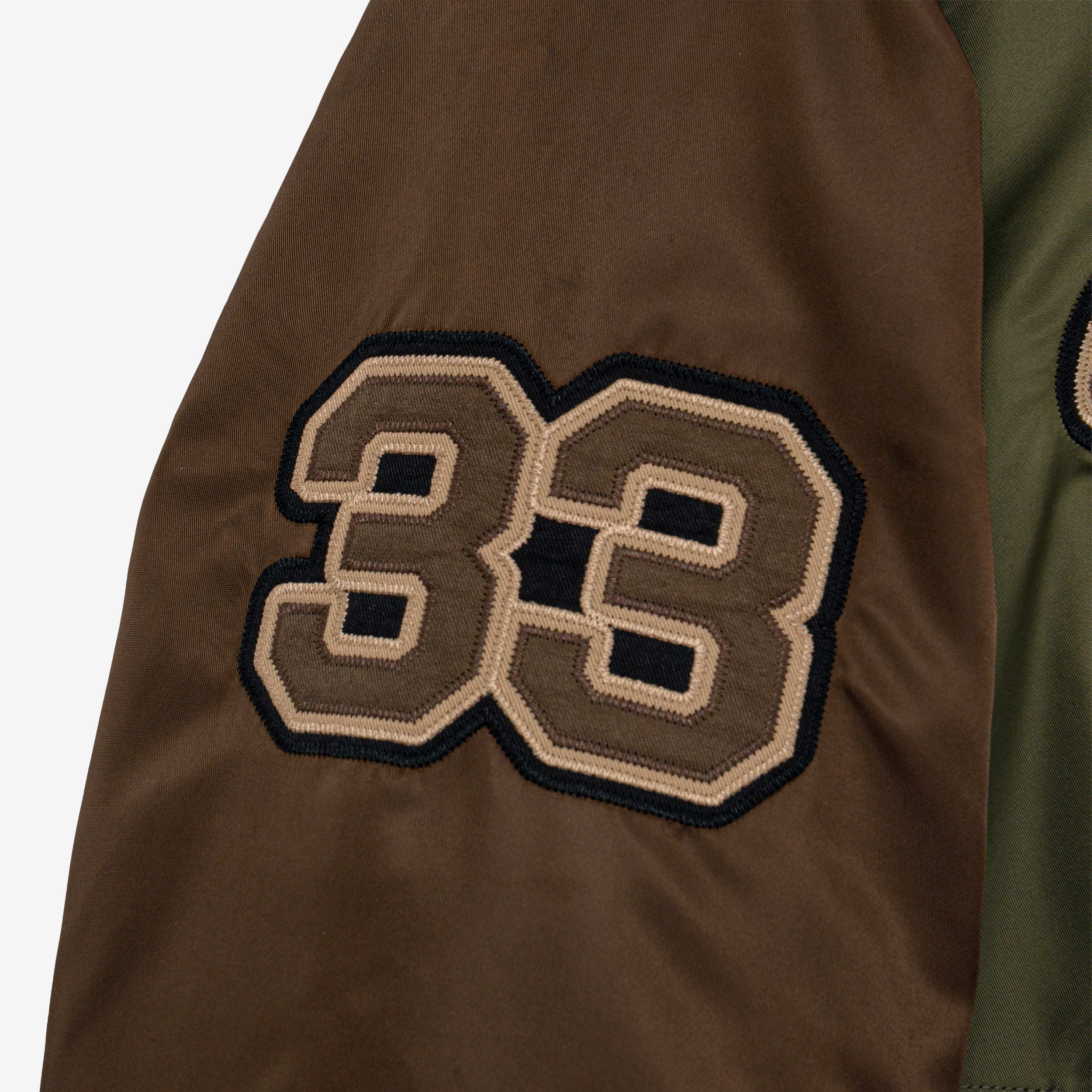 Nylon Varsity Jacket