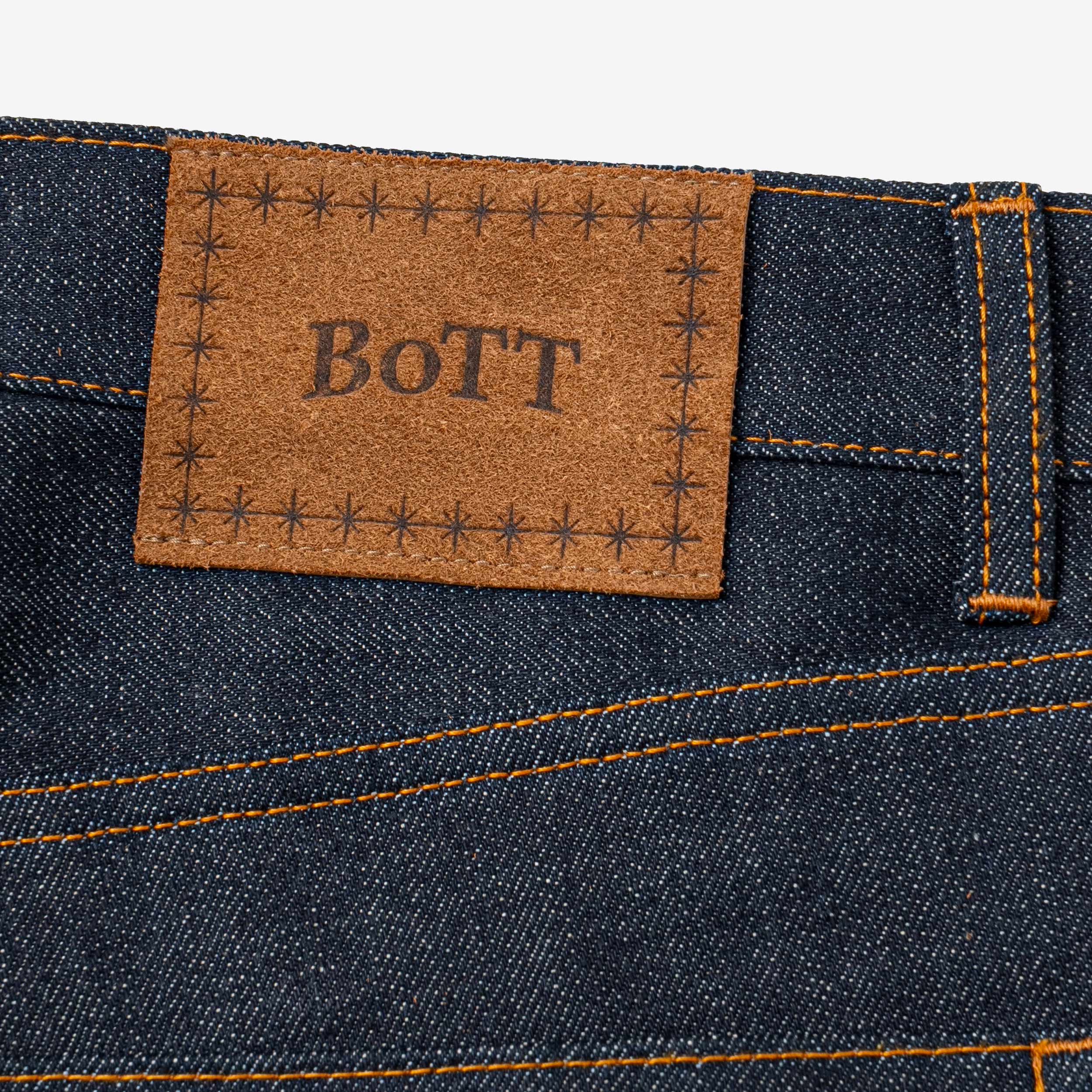 Loose-Fit Rigid Selvedge Denim
