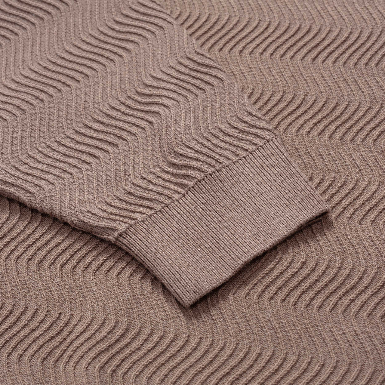 Wave Cable Knit | DIMEFA248TAN