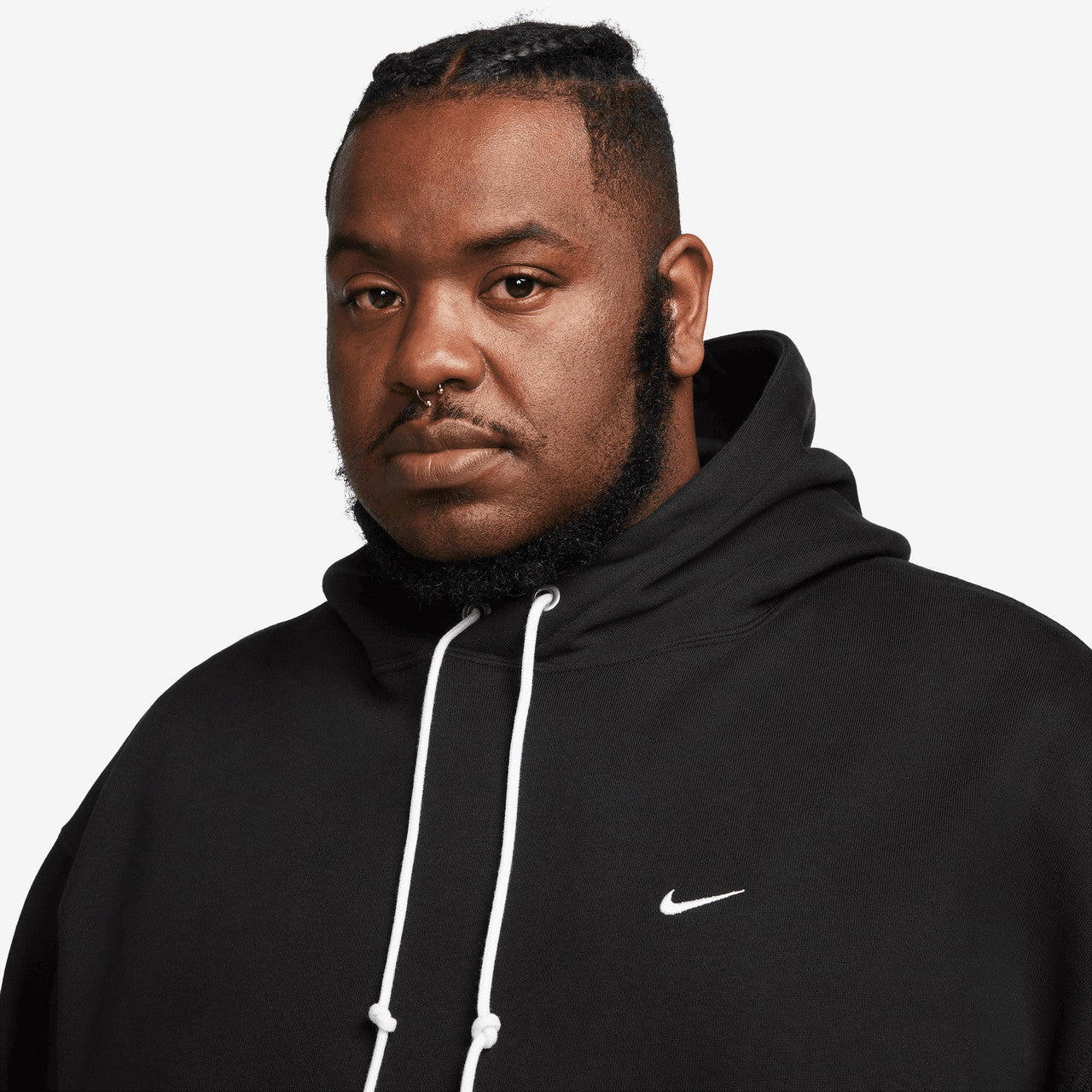 Solo Swoosh Fleece Pullover Hoodie | DX1355-010