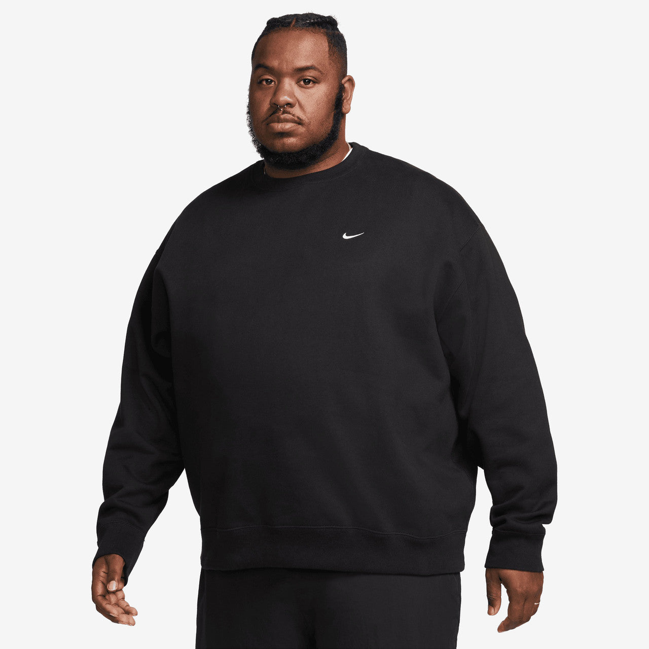 Solo Swoosh Fleece Crew | DX1361-010