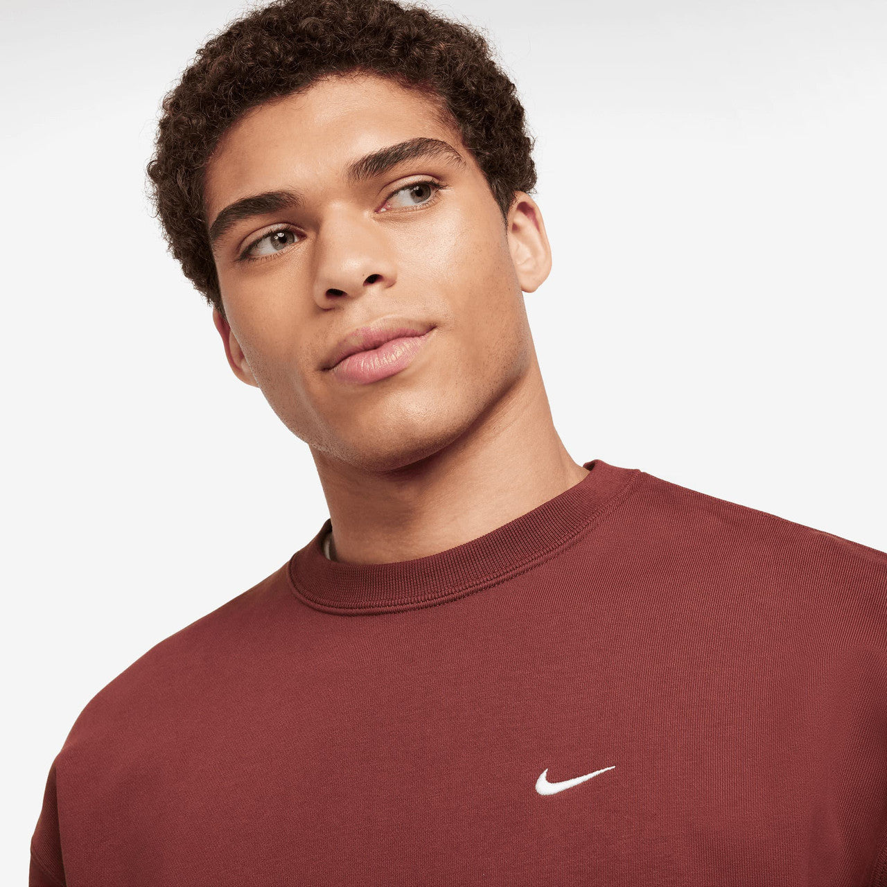 Solo Swoosh Fleece Crew | DX1361-231
