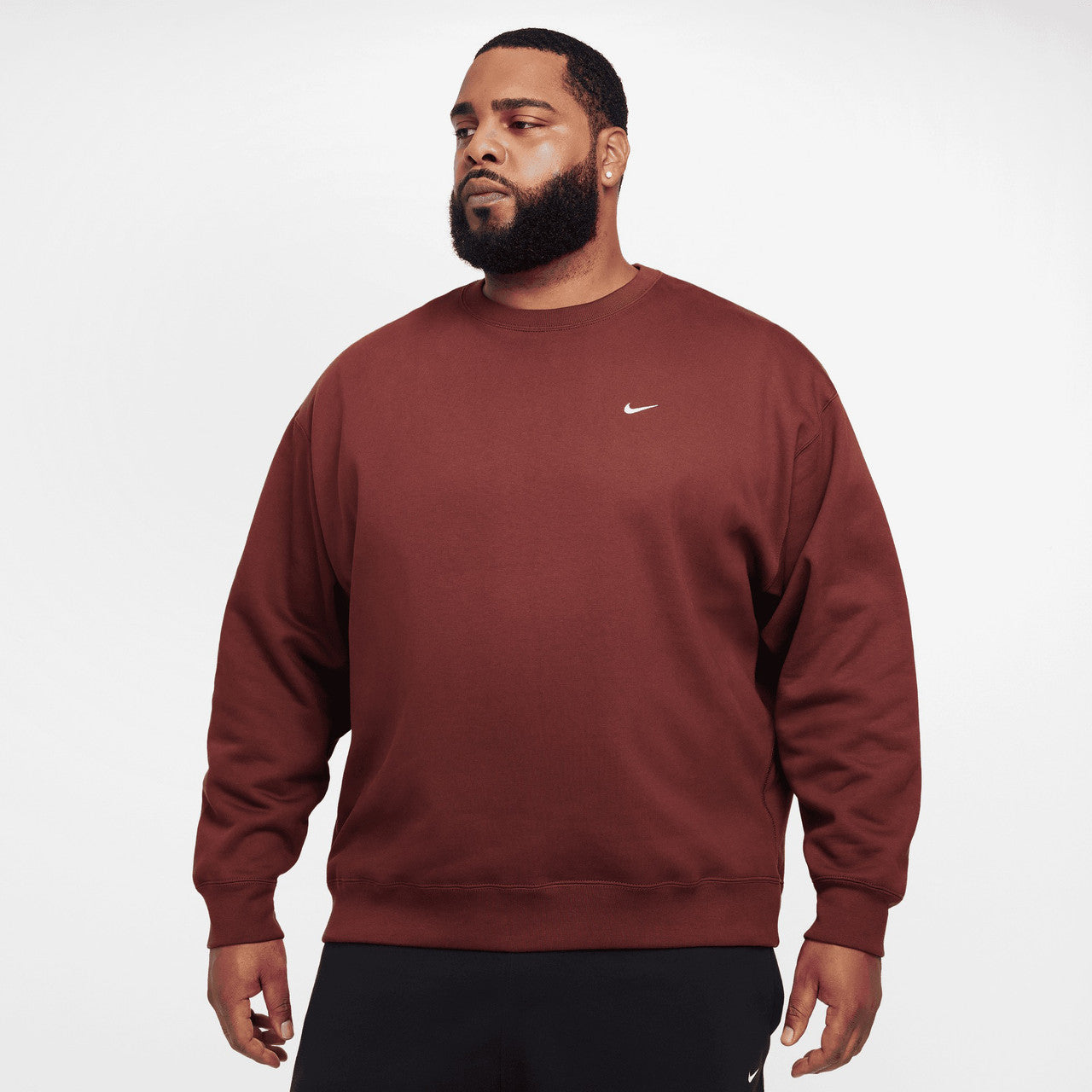 Solo Swoosh Fleece Crew | DX1361-231