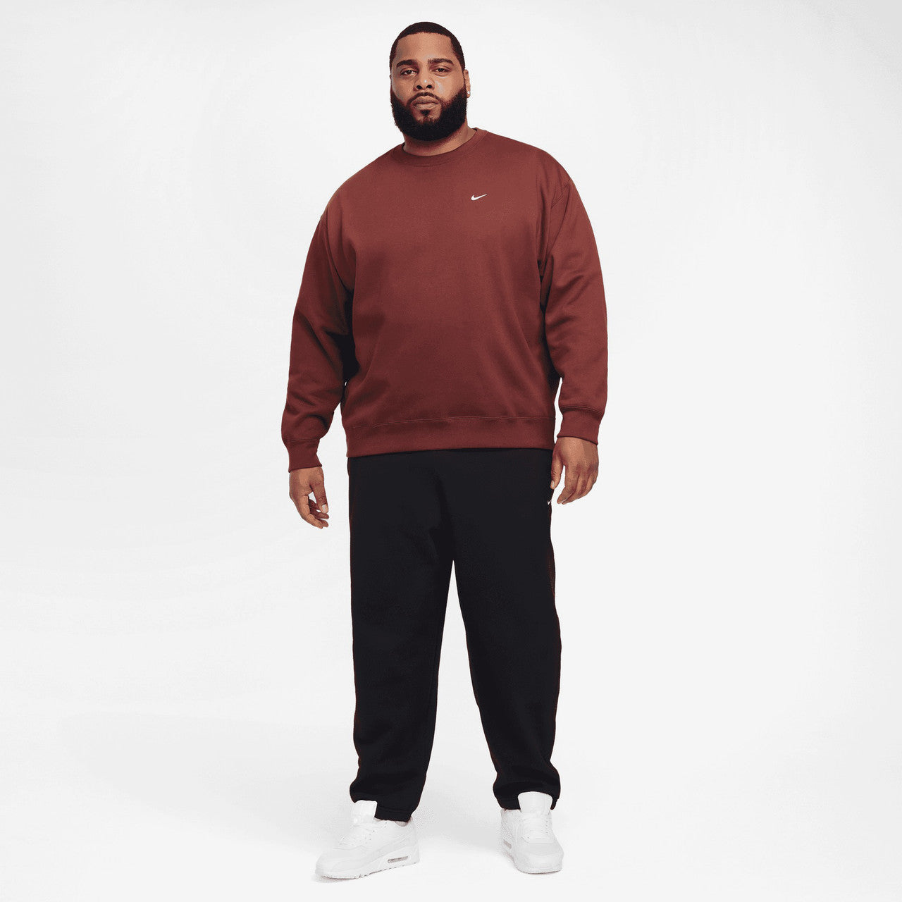 Solo Swoosh Fleece Crew | DX1361-231