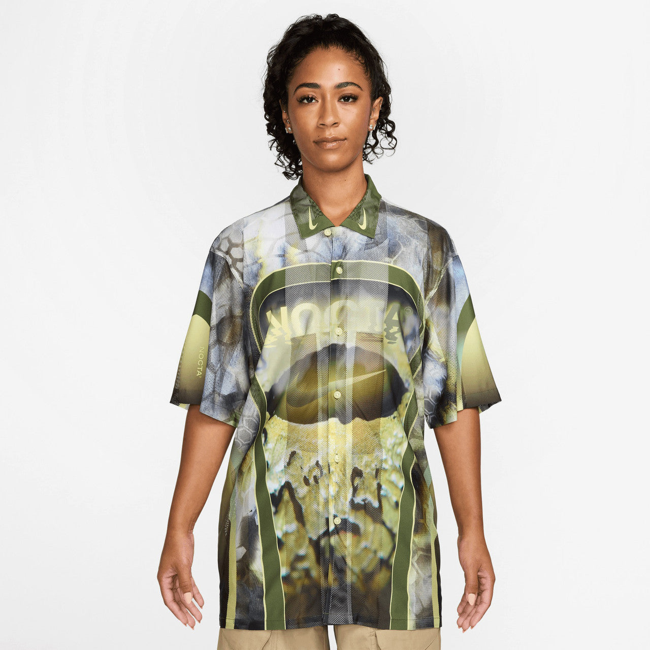 Opal Button Down Short Sleeve Top x NOCTA | FV1939-378