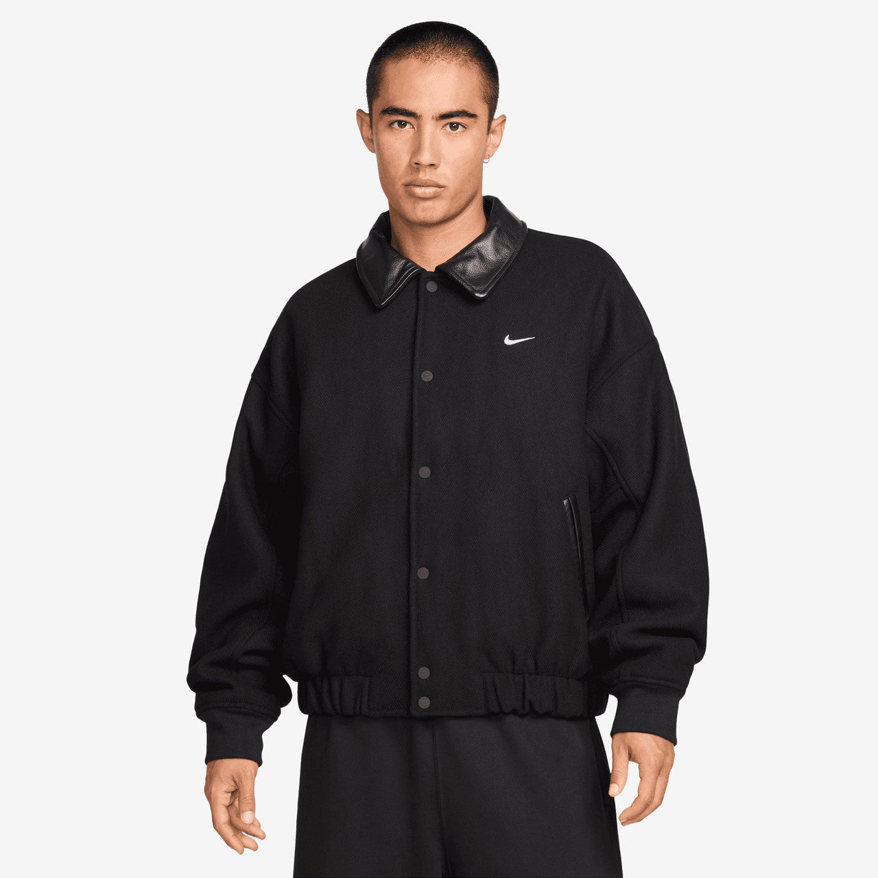 Solo Swoosh Wool Varsity Jacket  | FZ1168-010
