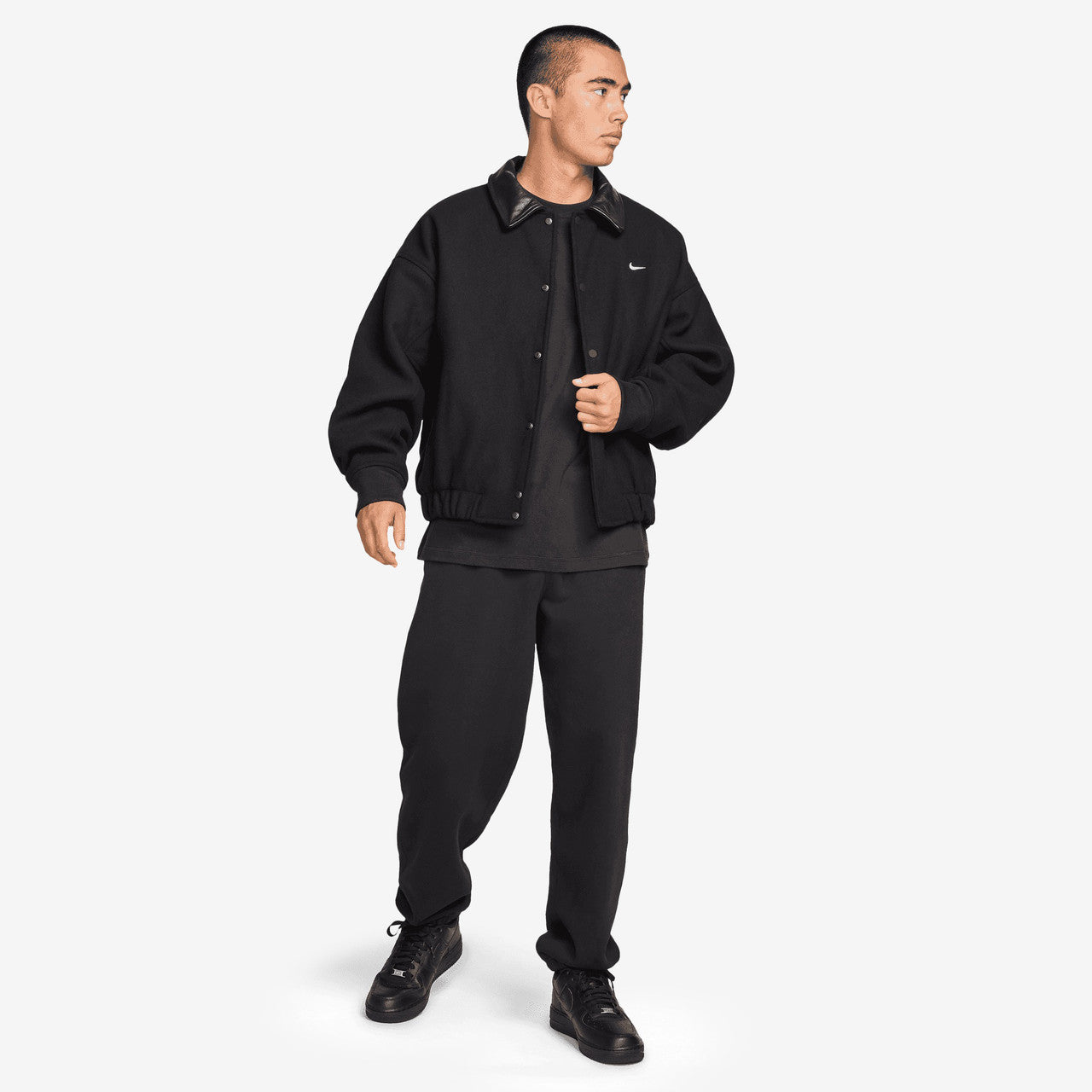 Solo Swoosh Wool Varsity Jacket  | FZ1168-010