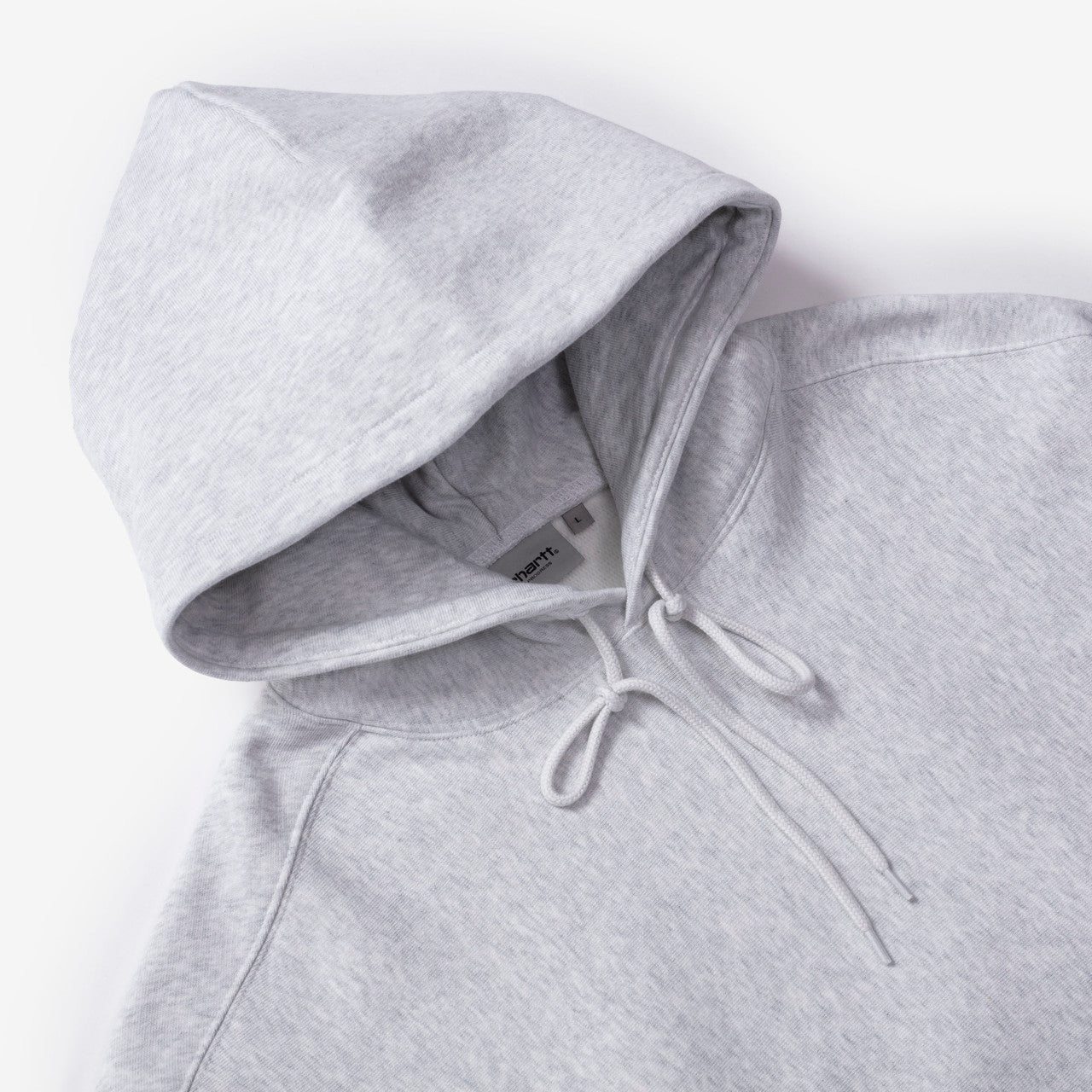Hooded Label Script Sweat | I034430.482XX