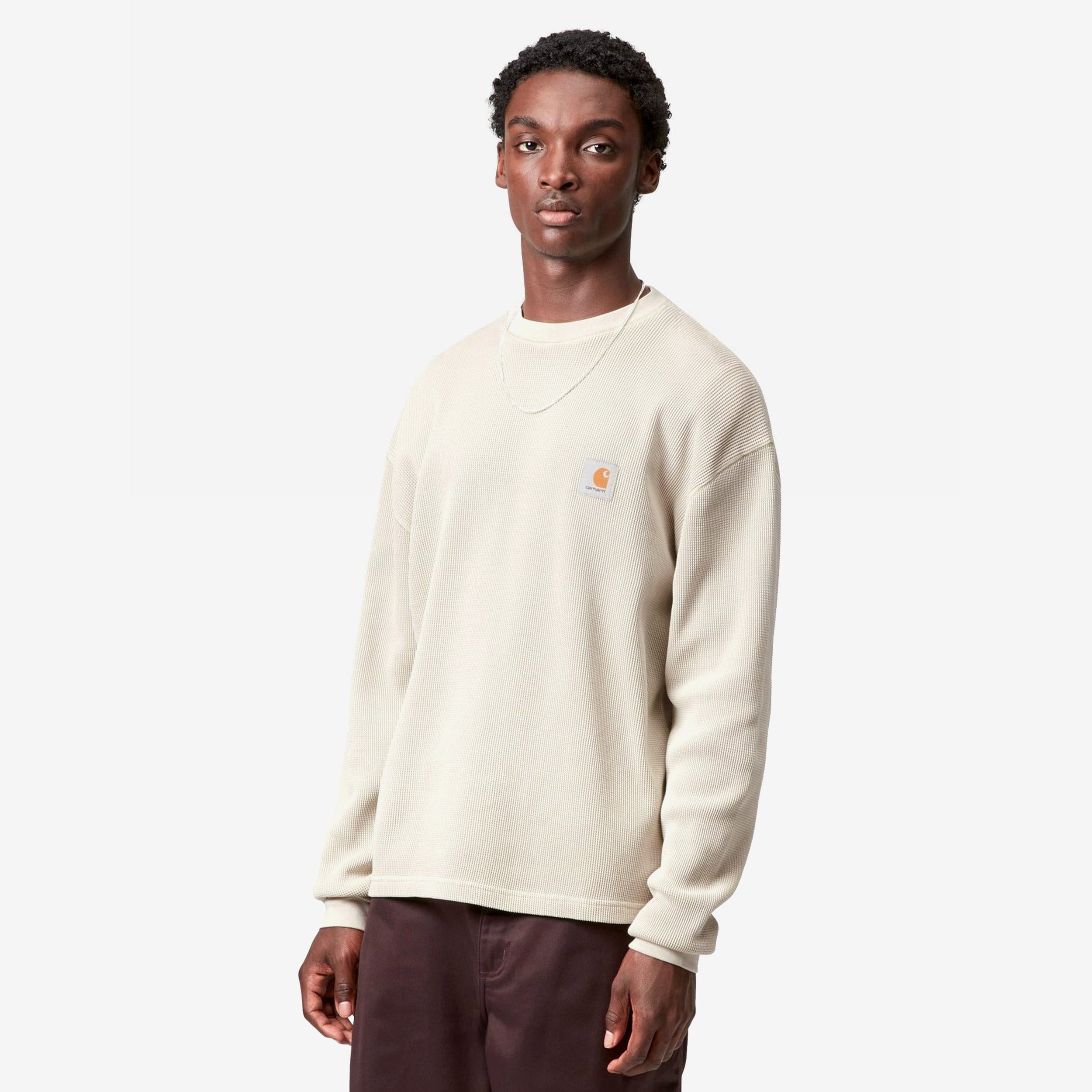 トップス Carhartt Wip L/S VISTA WAFFLE T-SHIRT Carhartt WIP Long Sleeve Vista Waffle T-Shirt - I035304.2LPGD