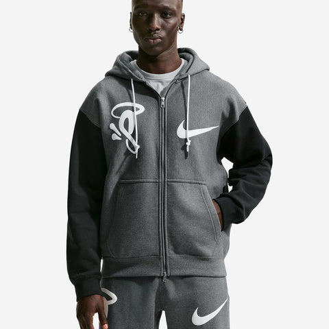 Solo Swoosh Fleece Full-Zip Hoodie x Syna