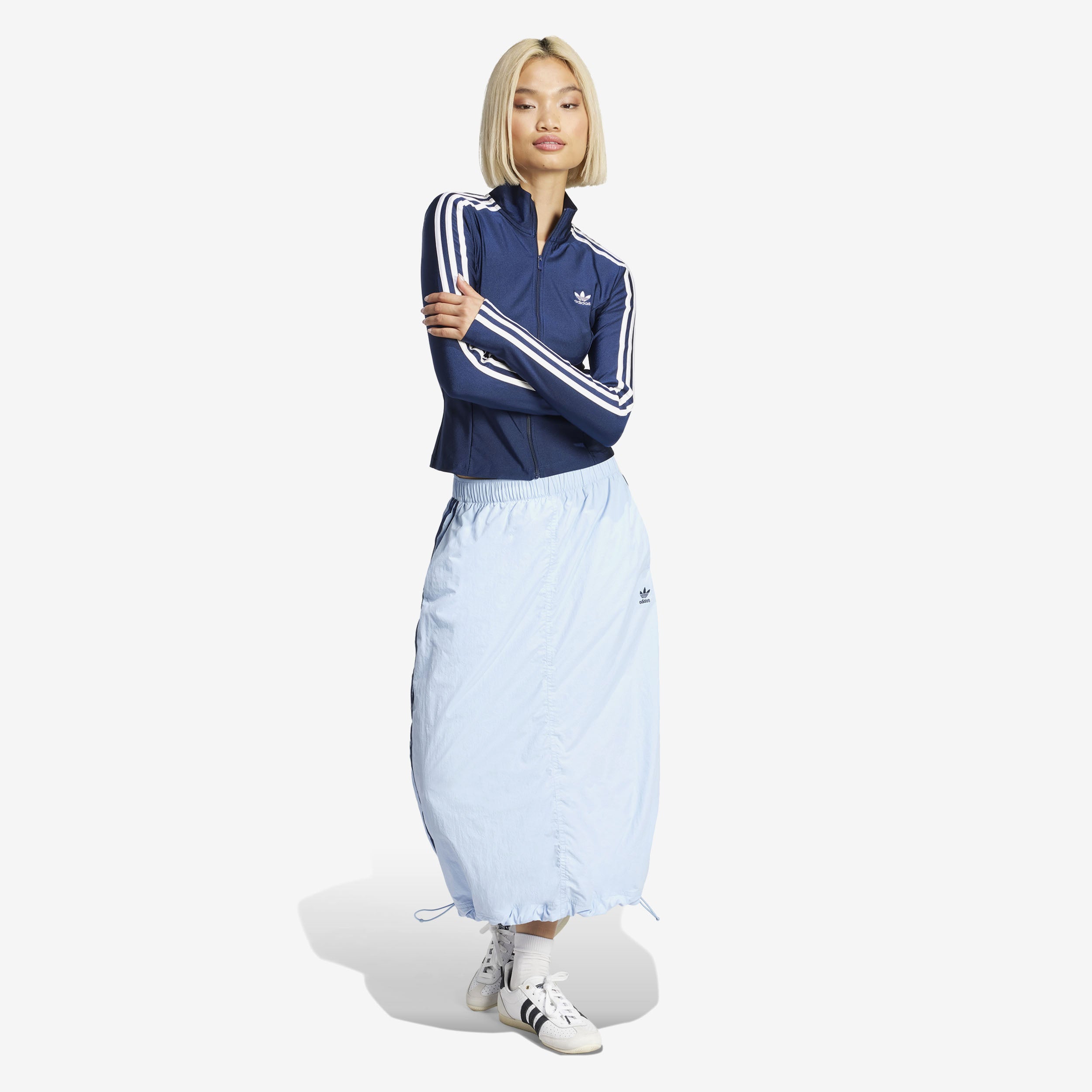 Wmns Adicolor 3 Stripe Slim Track Top