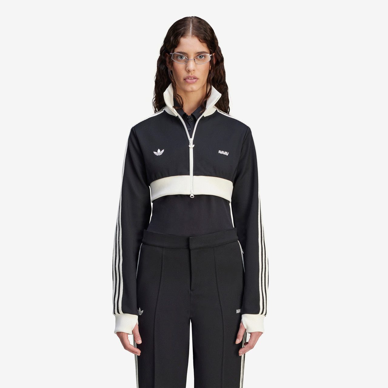 Wmns Cropped Track Top x Avavav | JD5978