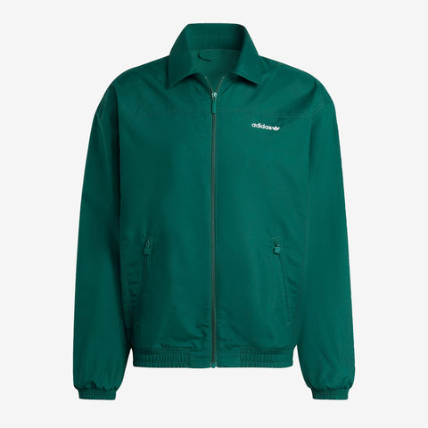 Brushed Woven Track Top