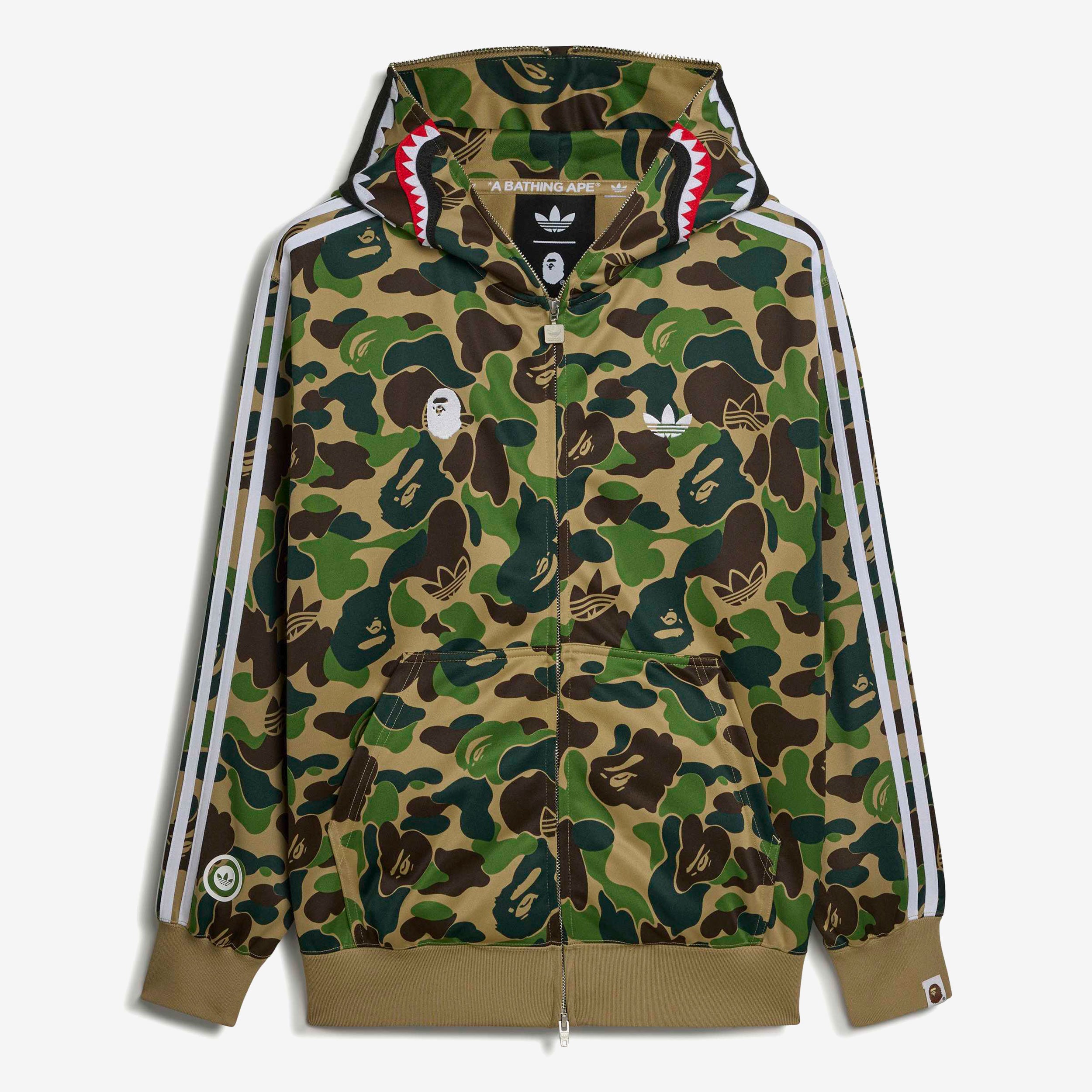 Shark Track Hoodie x BAPE