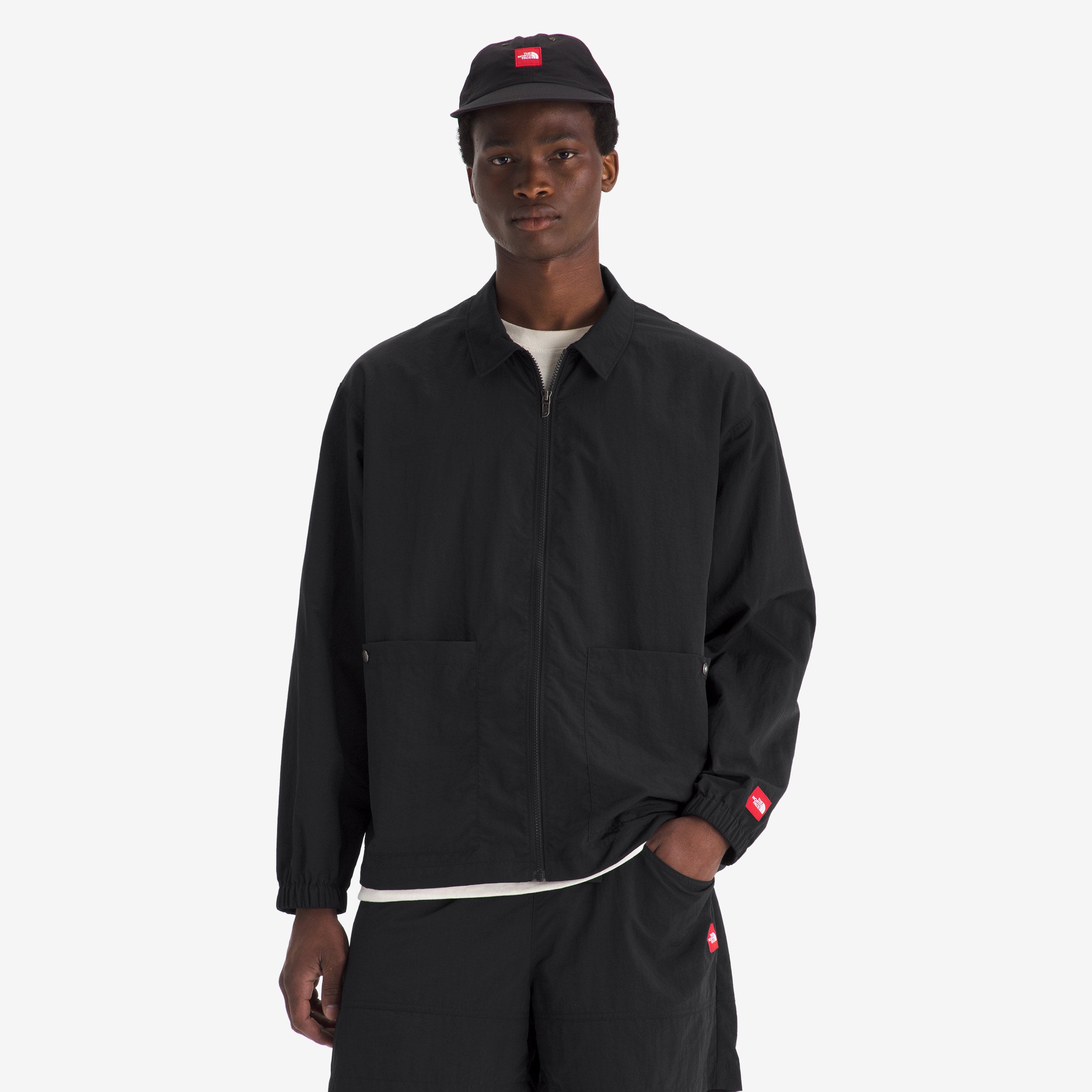 The North Face TNF™ Red Box Nylon Long Sleeve Shirt - NF0A8FHCJK3