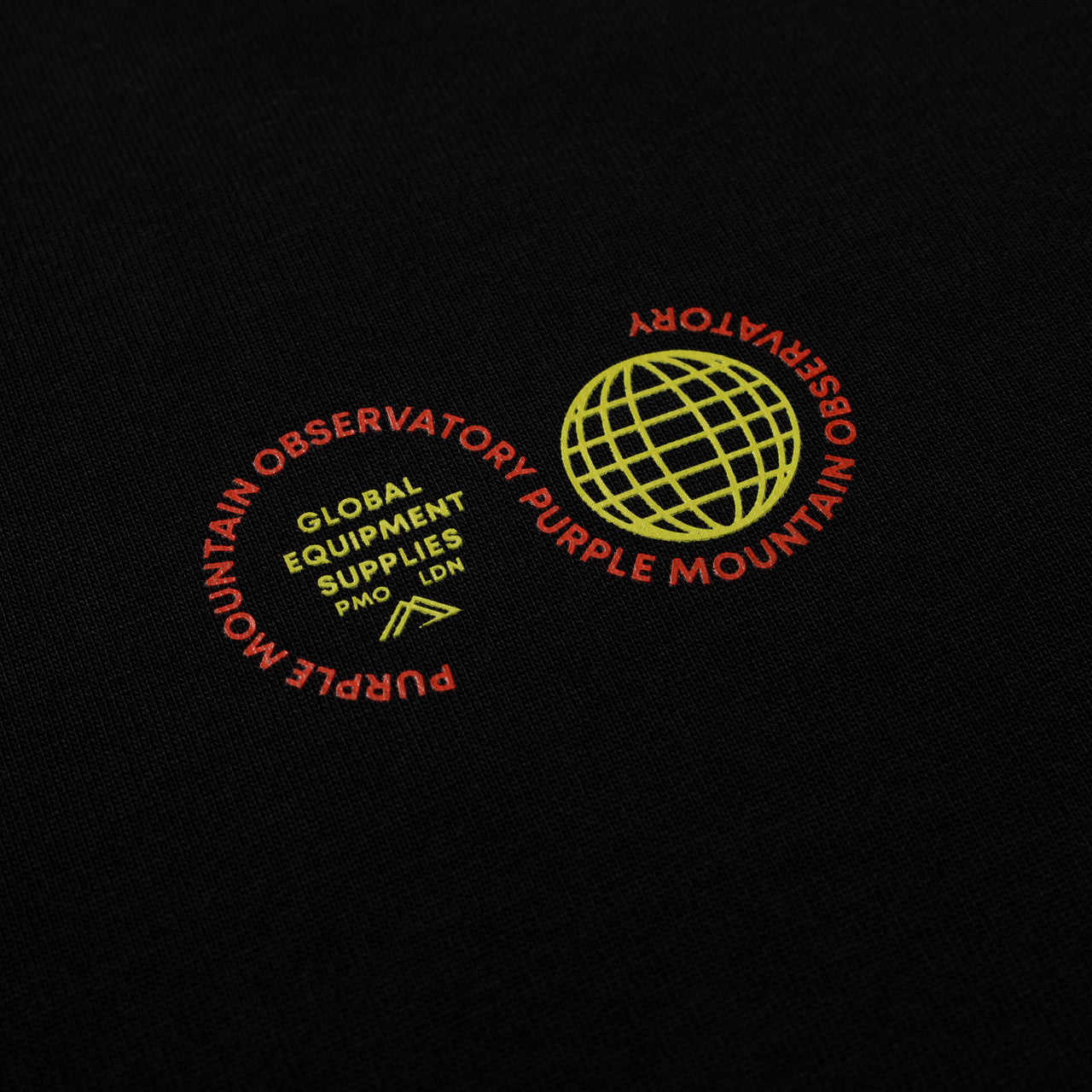 Globe Short Sleeve Tee  | PMO201-BLA