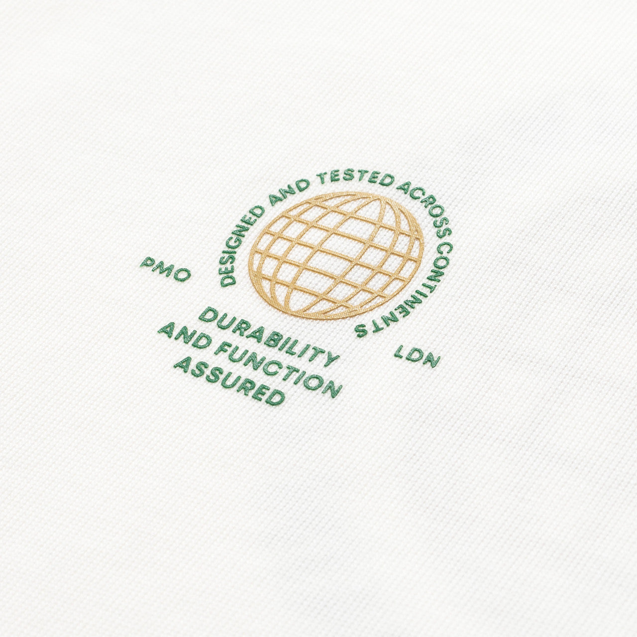 Globe Short Sleeve Tee  | PMO201-WHI