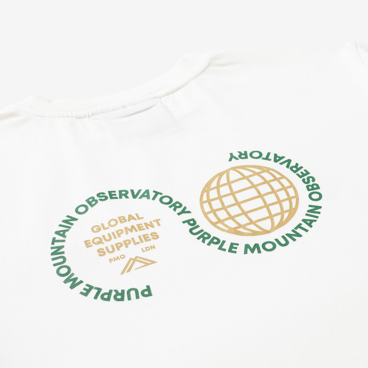 Globe Short Sleeve Tee  | PMO201-WHI