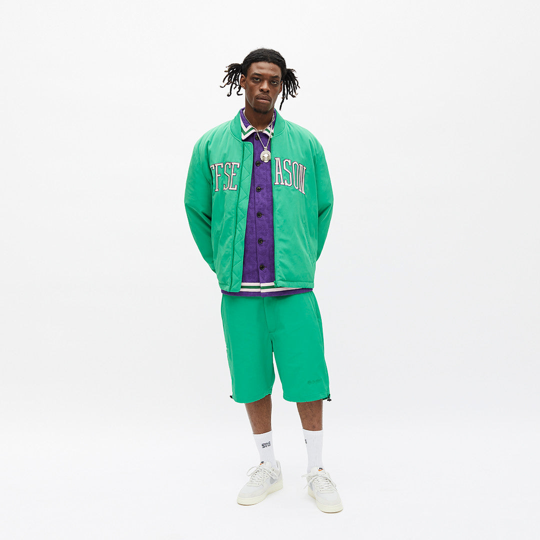 Nylon Varsity Jacket | SNS-2341-3800