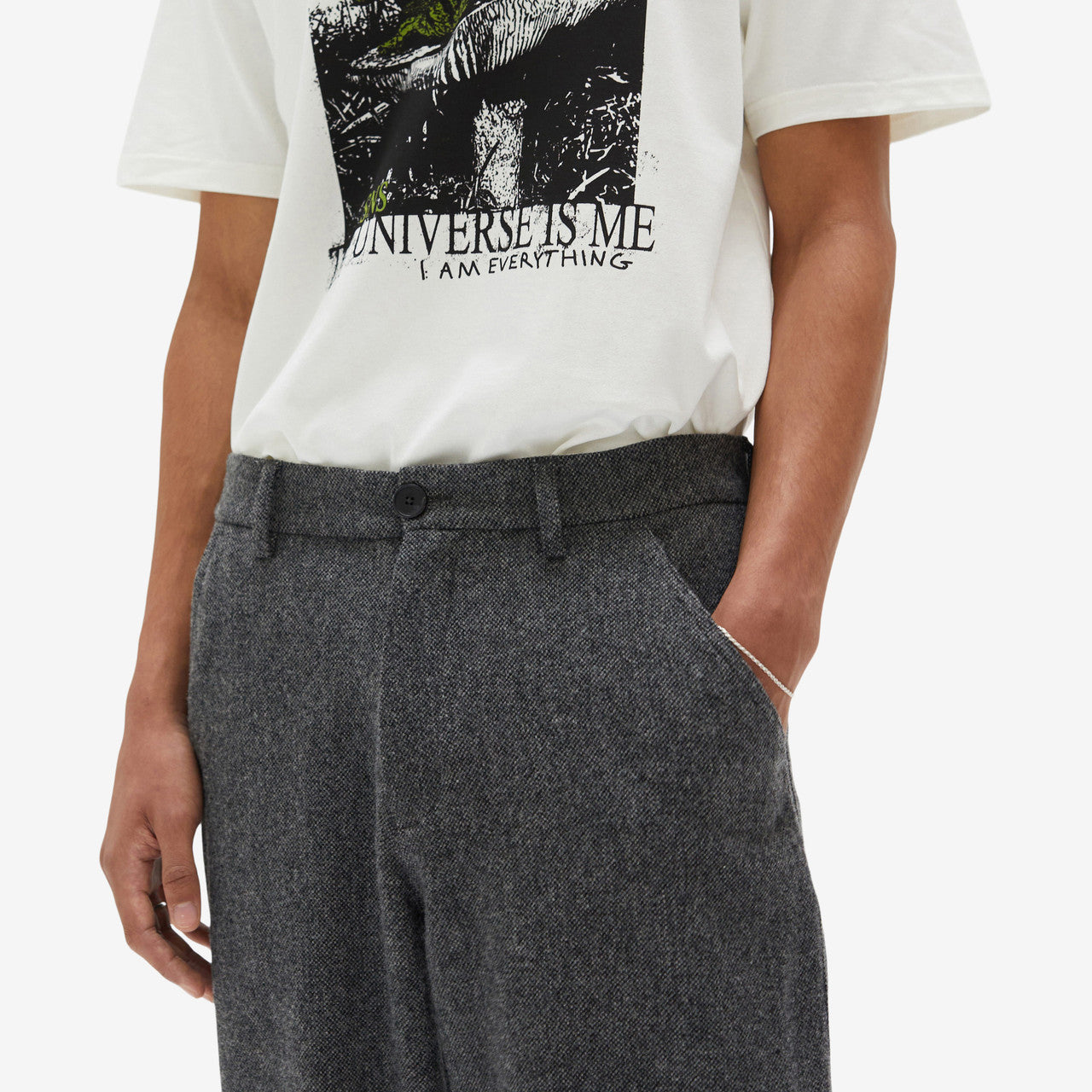 Tweed Straight Leg Pant | SNS-3810-0100