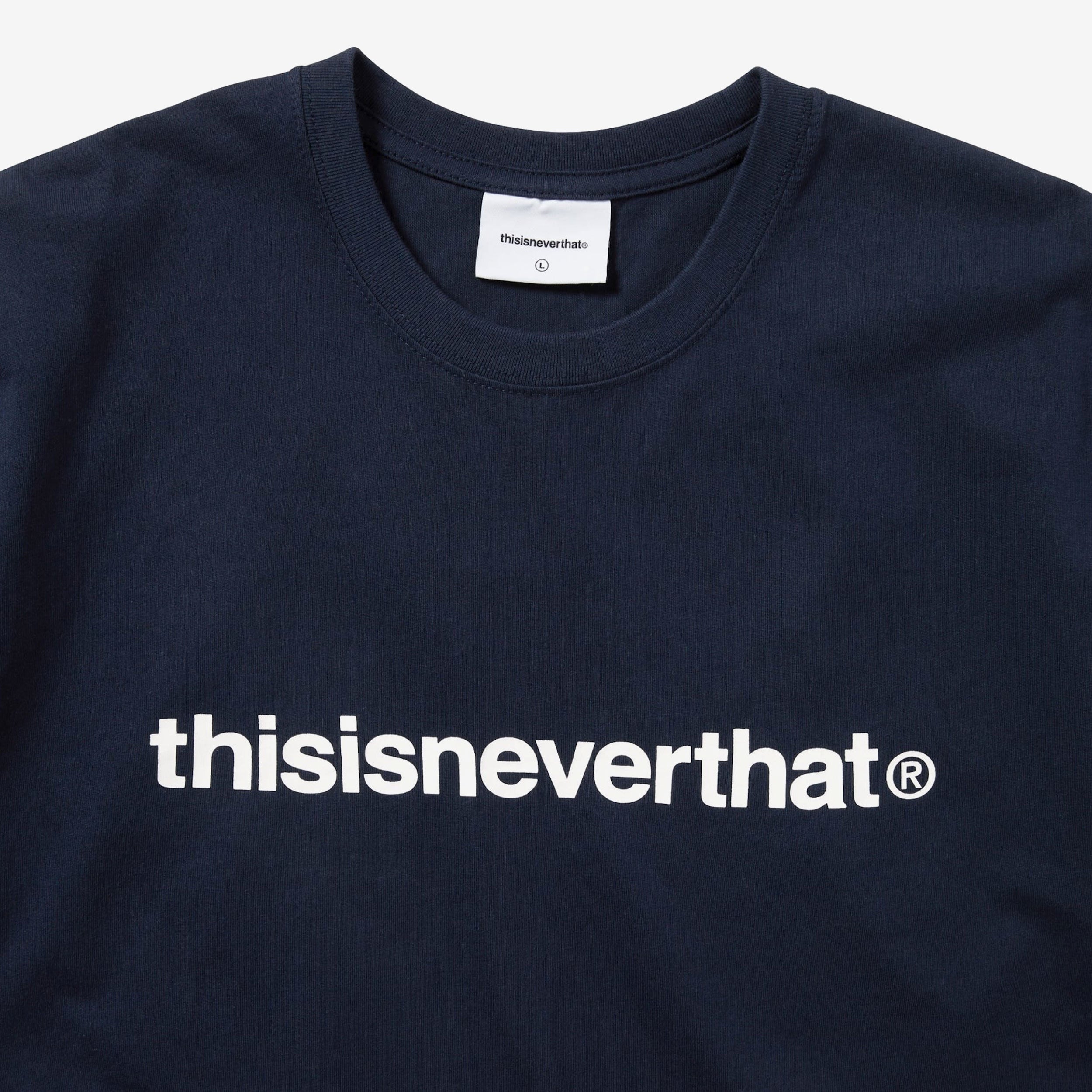thisisneverthat T-Logo Tee - TN260TTSST01-NAVY | SNS - SNEAKERSNSTUFF