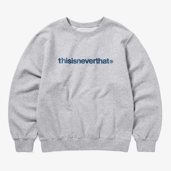 thisisneverthat T-Logo LT Crewneck - TN261TSWCW01-HG | SNS
