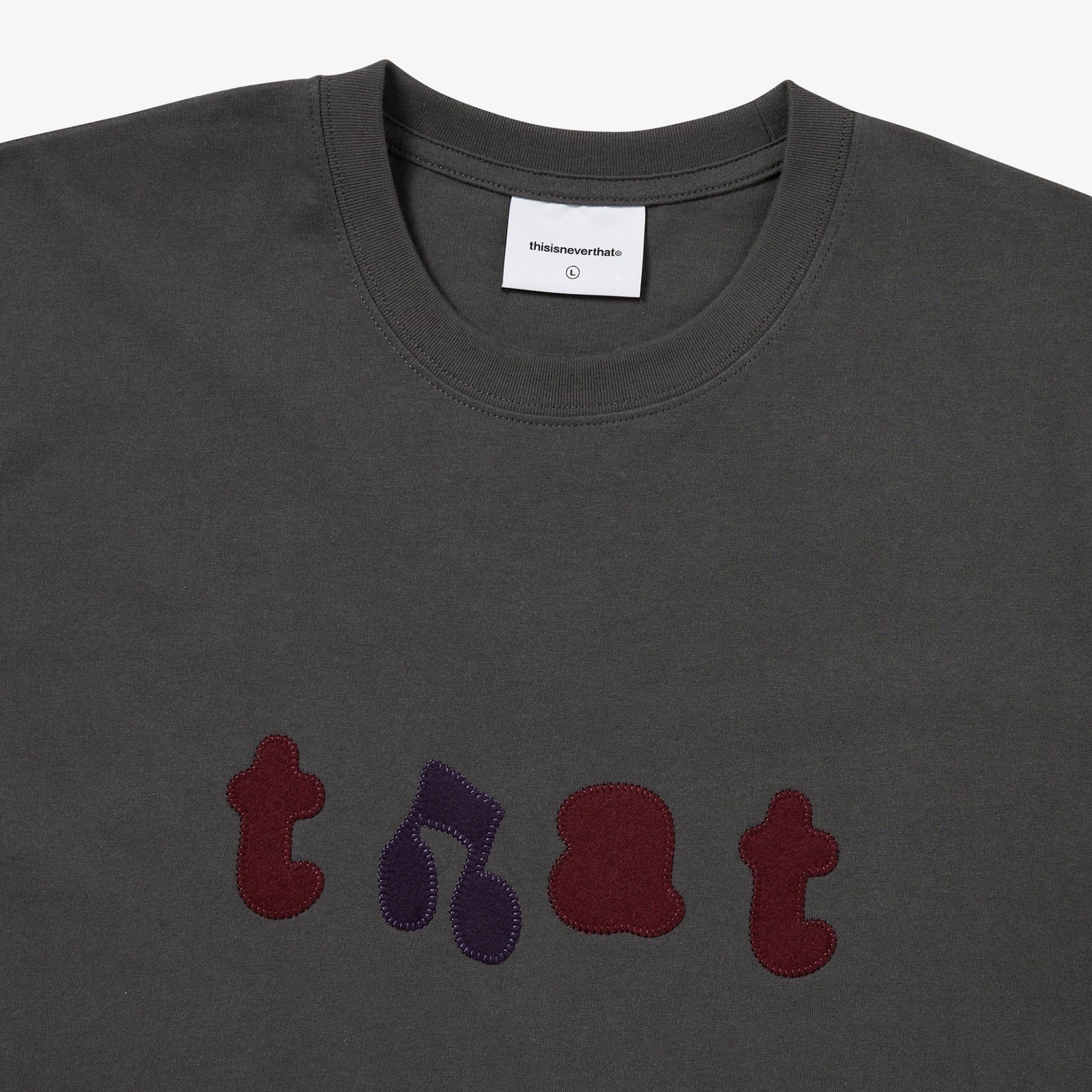 thisisneverthat that Applique Tee - TN261TTSST22-CHAR | SNS